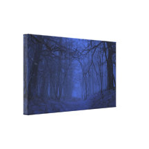 Canvas da elegia (inverno/noite) impressão de canvas envolvidas