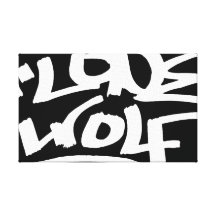 Canvas de LoneWolf Impressão De Canvas Envolvida