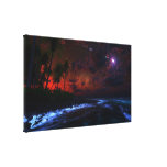 Canvas do anoitecer impressão de canvas esticadas