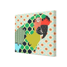 Canvas do Macaw de Molly Impressão De Canvas Envolvidas