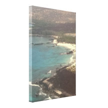 Canvas grandes da ilha de Havaí do litoral de Kona Impressão De Canvas Envolvida