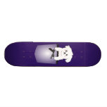 Cão de filhote de cachorro bonito do bolso skate