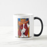 Cão do deserto de AZBHR Bungalowart.com Caneca