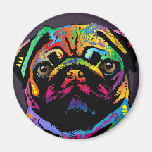 Cão do Pug Imãs