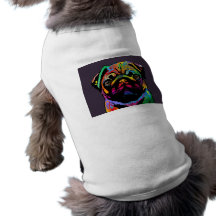Cão do Pug Roupa Para Caes