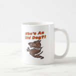 Cão velho caneca