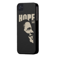 Capa de iphone 4 2012 da esperança de Obama Capa iPhone 4 Case-Mate