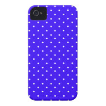 Capa de iphone 4 azul escuro das bolinhas capa iPhone 4