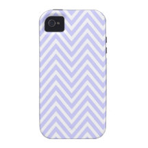 Capa de iphone 4 branco do ziguezague de Chevron d