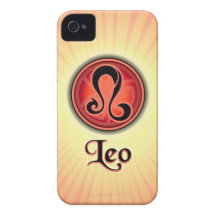 Capa de iphone 4 da astrologia de Leo Capas iPhone 4 Case-Mate