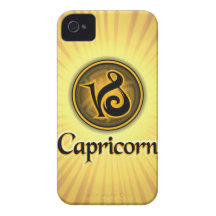 Capa de iphone 4 da astrologia do Capricórnio Capas De iPhone 4 Case-Mate