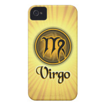 Capa de iphone 4 da astrologia do Virgo Capas De iPhone 4 Case-Mate
