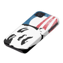 Capa de iphone 4 da esperança de Barack Obama 2012 iPhone 4 Capas