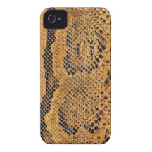 Capa de iphone 4 da pele de cobra iPhone 4 capas