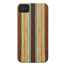 Capa de iphone 4 de madeira da prancha de Koa do f Capas iPhone 4 Case-Mate