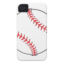 Capa de iphone 4 do basebol capa de iPhone 4 Case-Mate
