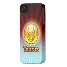 Capa de iphone 4 do horóscopo do Taurus iPhone 4 Capa