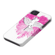 Capa de iphone 4 do pássaro do amor iPhone 4 capas