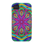 Capa de iphone 4 estrelado decorativo