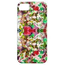 Capa de telefone abstrata floral da foto capa de iPhone 5 Case-Mate