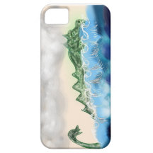 Capa de telefone da serpente de mar capas de iPhone 5 Case-Mate