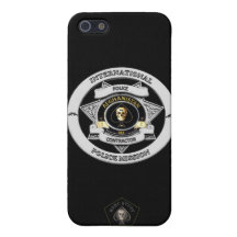 Capa de telefone do contratante da polícia de Afeg Capas iPhone 5