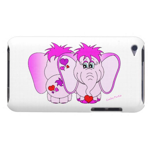 Capa do ipod touch afortunada bonito do Pinkie Capa iPod Touch Case-Mate