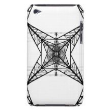 Capa do ipod touch do pilão dos pilões da eletrici capa iPod Case-Mate