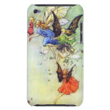 Capa do ipod touch espiral das fadas capa iPod Case-Mate