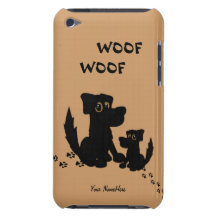 Capa do ipod touch pessoal da família bonito do ca capas iPod touch Case-Mate