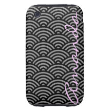 Capa iphone 3 geométrico da curva
