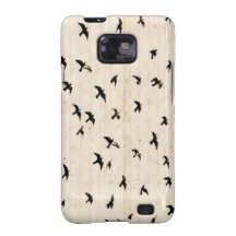 Capa para Galaxy S. Pássaros. Capa Samsung Galaxy S