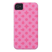 Capas de iphone abstratas cor-de-rosa capa iPhone 4