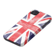 Capas de iphone britânicas retros da bandeira iPhone 4 capas