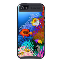 Capas de iphone coloridas de SkinIt dos peixes do 