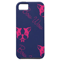 Capas de iphone da silhueta do filhote de cachorro capas de iPhone 5 Case-Mate