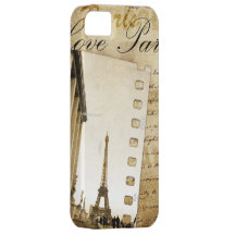 Capas de iphone de Paris do amor Capas iPhone 5 Case-Mate