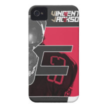 Capas de iphone de Vincent Jackson Capa iPhone 4 Case-Mate
