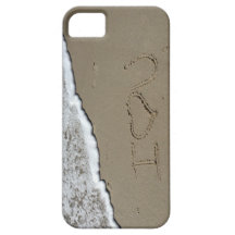 Capas de iphone do amor da praia capa iPhone 5 Case-Mate