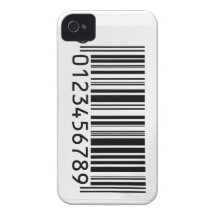Capas de iphone do código de barras capas iPhone 4