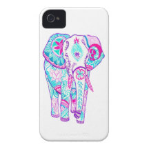 Capas de iphone do elefante do design capas de iPhone 4 Case-Mate