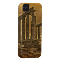 Capas de iphone do templo de Poseidon Capa De iPhone 4 Case-Mate