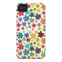 Capas de iphone florais da flor capas de iPhone 4 Case-Mate