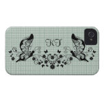 Capas de iphone florais das borboletas - Casemate Capas iPhone 4