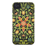 Capas de iphone florais do teste padrão da mandala capas de iPhone 4 Case-Mate
