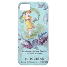 Capas de iphone francesas da fada da menina capas de iPhone 5 Case-Mate