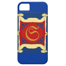 Capas de iphone iniciais quadro iPhone 5 capas