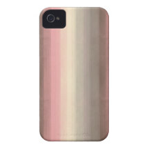 Capas de iphone listradas do rosa e do Brown Capas iPhone 4