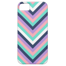 Capas de iphone Pastel do ziguezague de Chevron da iPhone 5 Capa