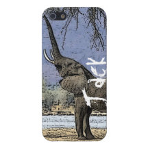 Capas de iphone personalizadas do elefante